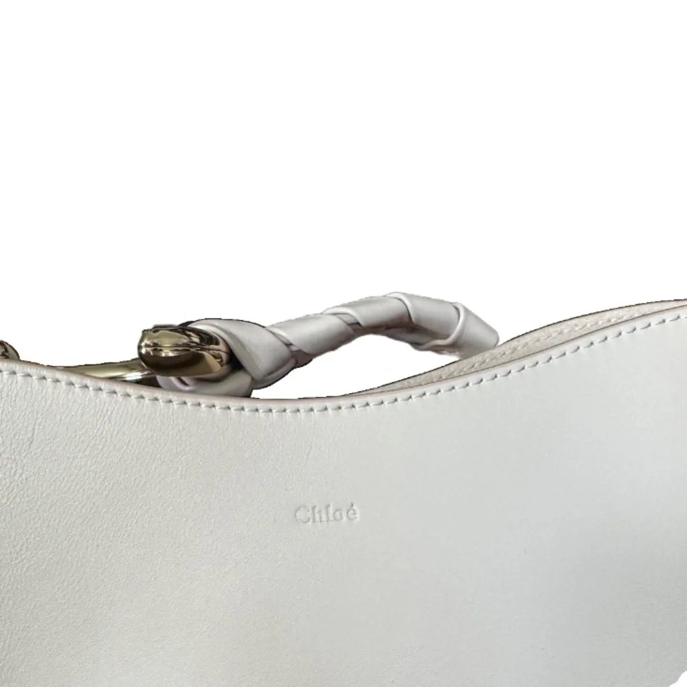 Chloé Mate Small Leather Drawstring Hobo Crossbody Bag NWT